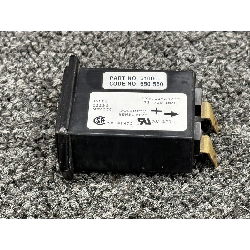 51006 (Alt: 85000) Honeywell Quartz Hour Meter Indicator (12-24V) (Hours: 534.8)