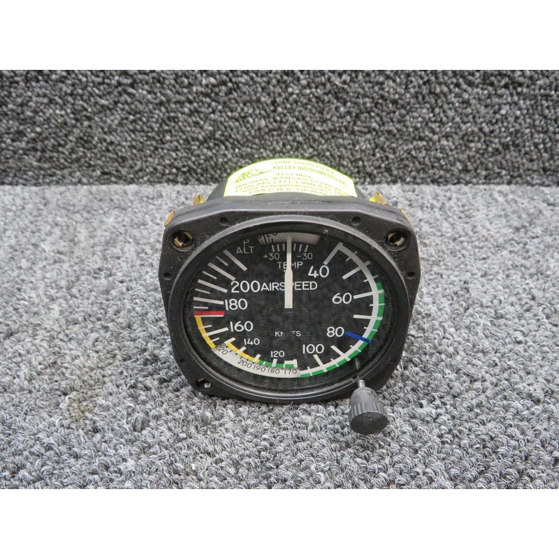 8125 United Instruments True Airspeed Indicator W/ Fittings