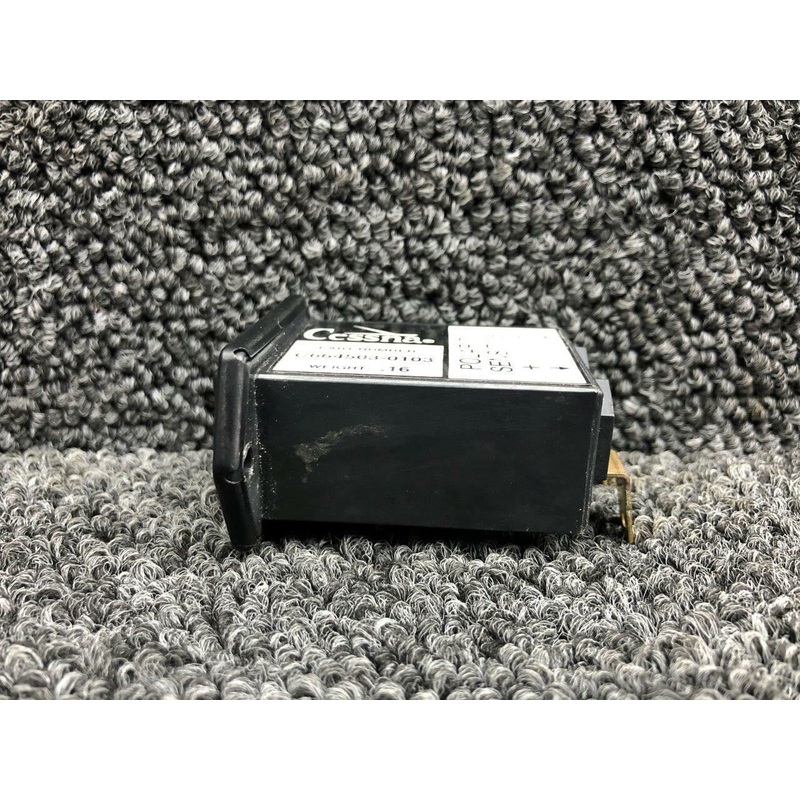 C664503-0103 Beech C24R Hour Meter Indicator (H: 0.0) (Volts: 14-28) (NEW OLD ST