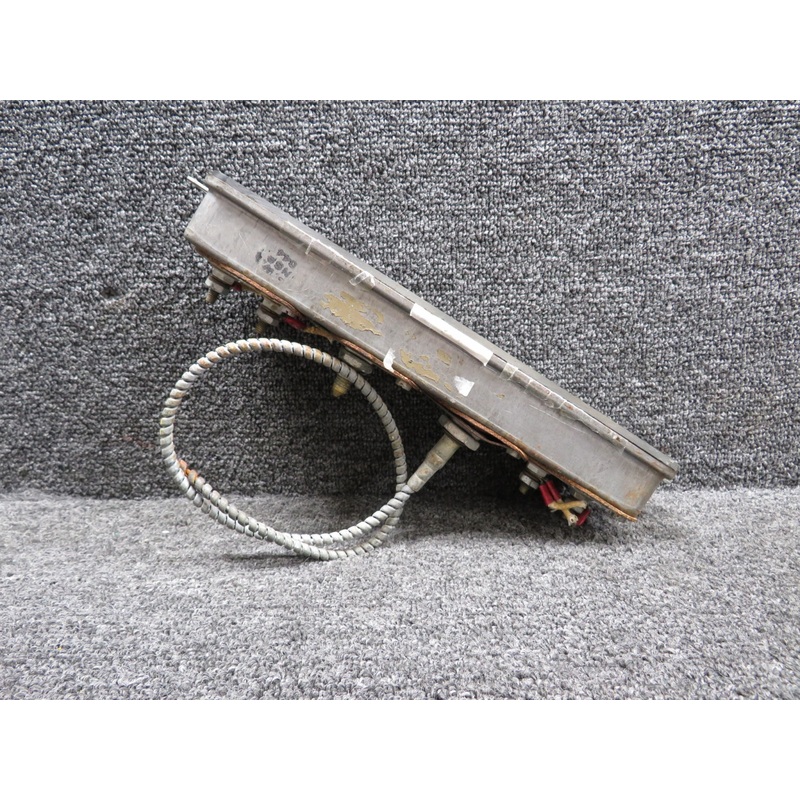 Cessna 182A Fuel and Oil Temperature Instrument Assembly Cluster