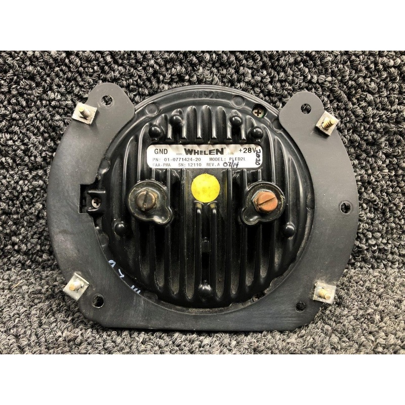 01-0771424-20 Whelen PLED2L LED Landing Light Assembly W/ Retainer (Volts: 28)