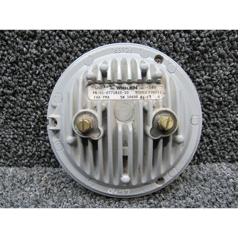 01-0771833-10 (M/N: P36P1L) Robinson R44 Whelen Landing Light Assembly (V: 14)