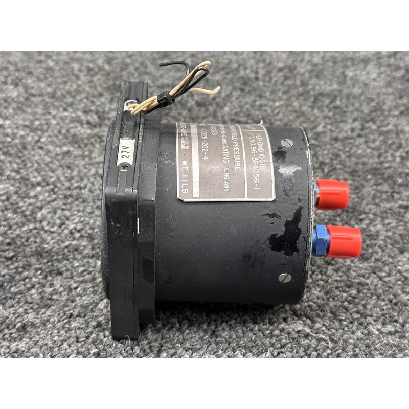 1U028-202-4 (Alt: 96-384056-1) Edo-Aire Dual Manifold Pressure Indicator