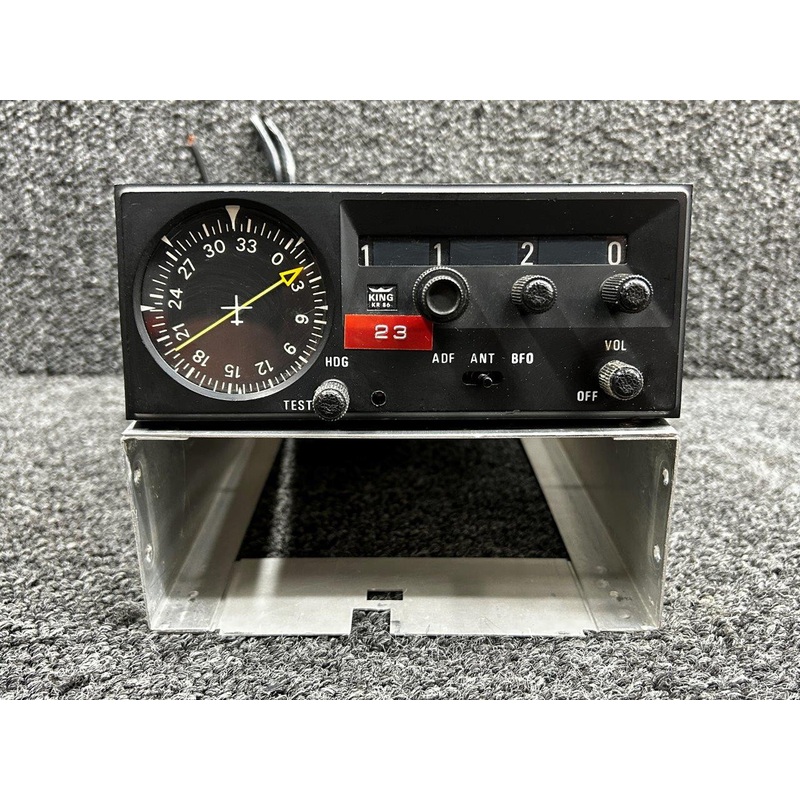 066-1038-00 King Radio KR-86 ADF Radio with Tray (14V, Different Knob)