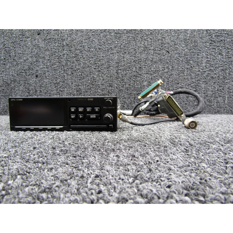 430-6050-602 Garmin Apollo GX60 GPS Comm Unit with Mods and Case