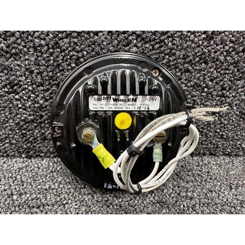 01-0771424-20 Whelen PLED2L LED Landing Light Assembly