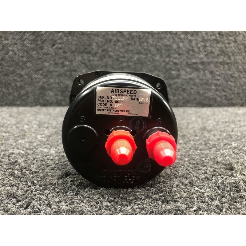 8025 Beechcraft V35 United Instruments Air Speed Indicator