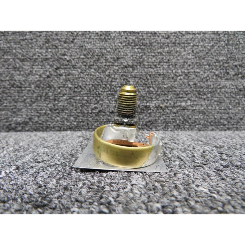 814661 Stewart-Warner Oil Pressure Indicator (Worn, Bent Face)