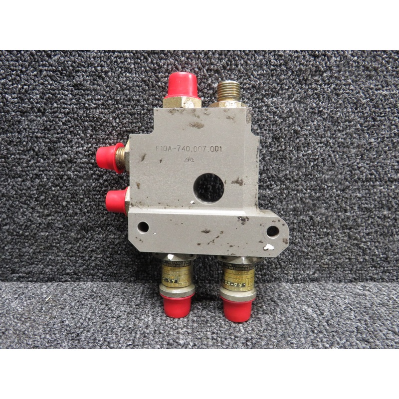 F10A740007001, 285685 Falcon 10 Hydraulic Union Block with Clapets
