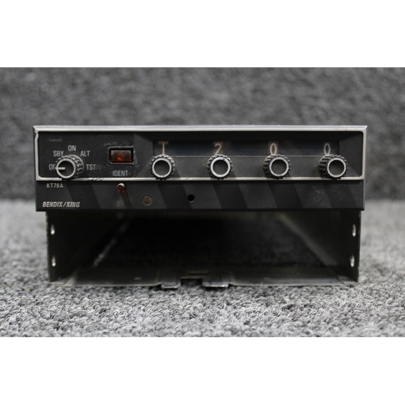 066-1062-00 Bendix King KT-76A ATC Transponder with Mods and Tray (14V)