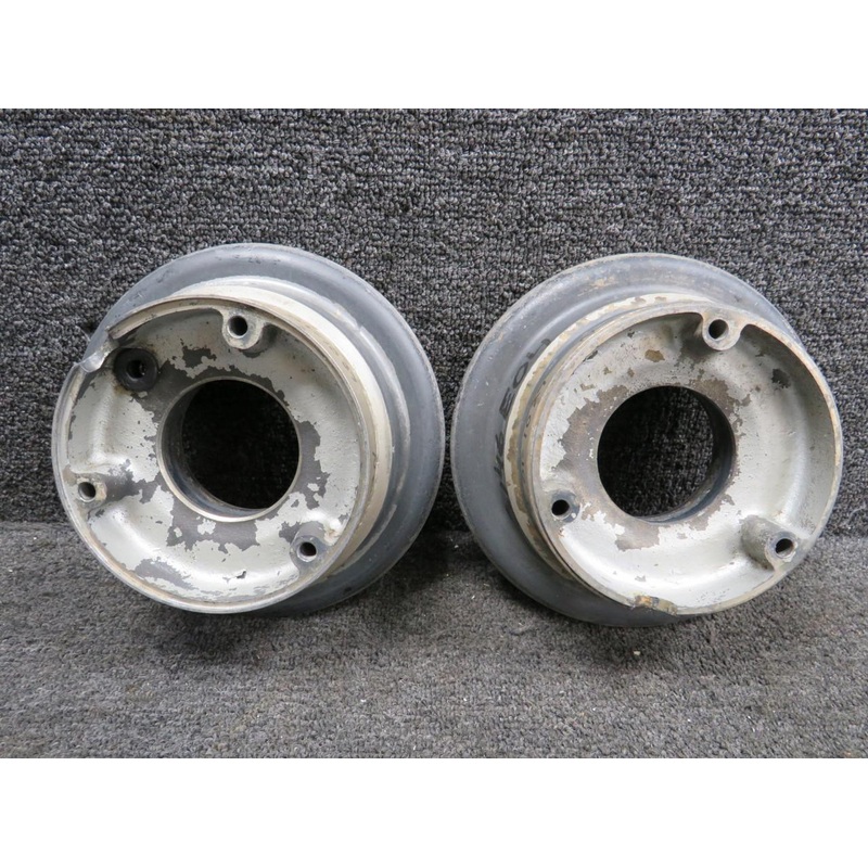 40-77B Cleveland 5.00-5 Wheel Assembly (No Bearings)