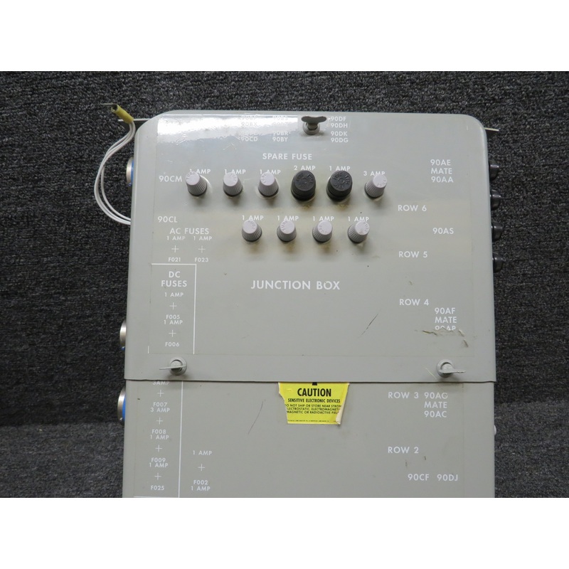 Beechcraft King Air 200 Junction Box with Spare Fuses