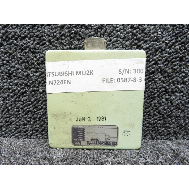 305394-2-3 Airesearch Speed Switch Unit