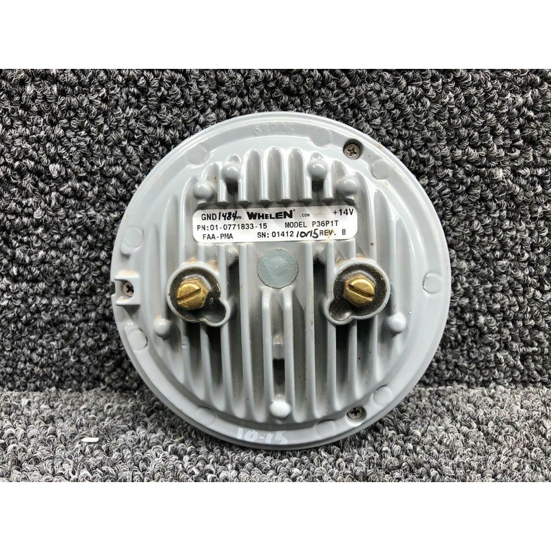 01-0771833-15 (M/N: P36P1T) Cessna 172 Whelen LED Taxi Light Assy (14V)