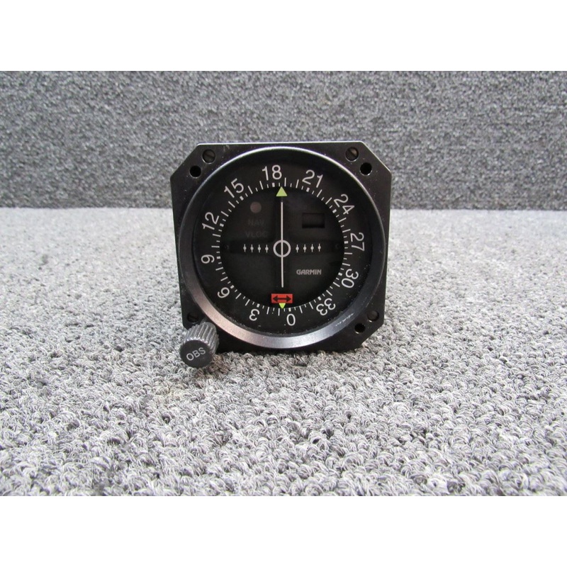 013-00048-01 Garmin GI-102A VOR / LOC Indicator W/ Mods (Volts: 14/28)