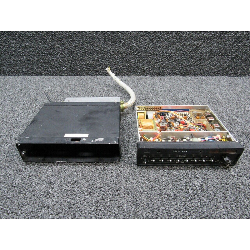 066-1024-03 King Radio KMA-20 Marker Beacon RCVR / Audio Panel W/ Tray