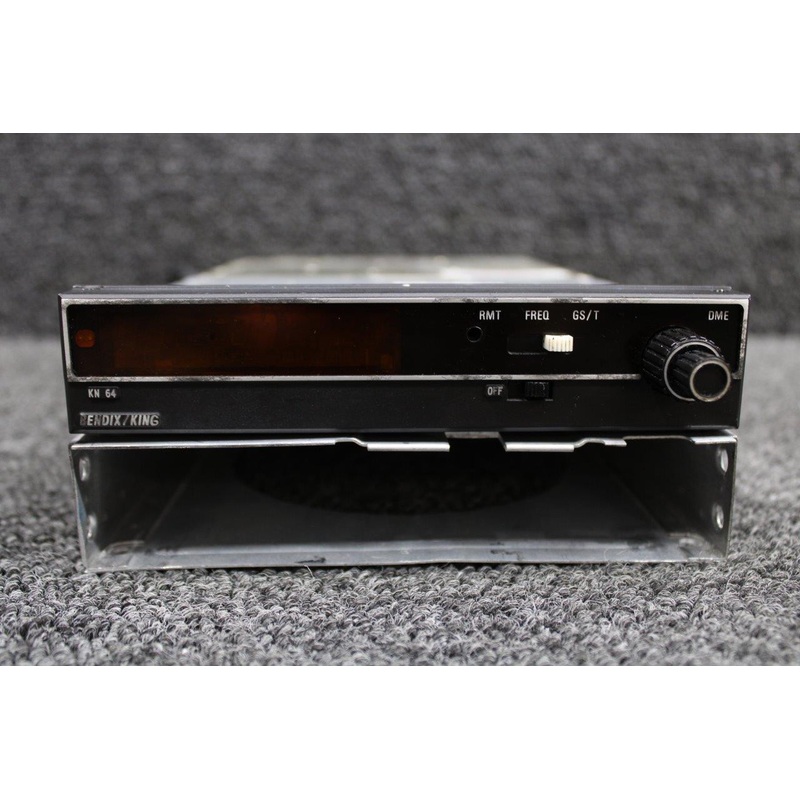 066-1088-00 Bendix King KN-64 DME Transponder Unit with Tray- Volts: 14 or 28