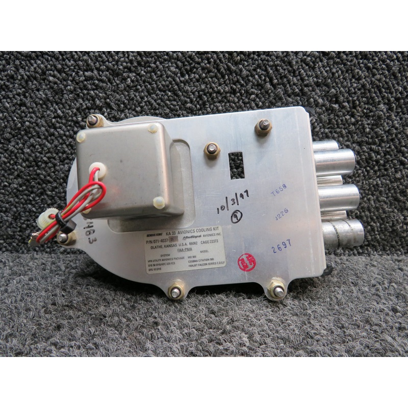 071-4037-01 Bendix King KA-33 Avionics Cooling Fan Assembly (Volts: 20-30)