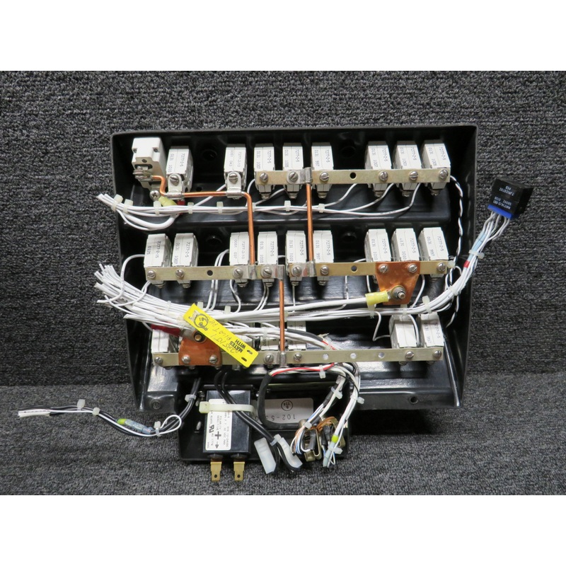 102-530040-19 Beech 65-A90 Circuit Breaker Panel with Hourmeter (Hours: 349.8)