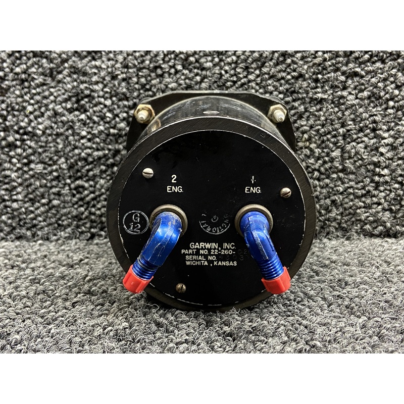 22-260-020 Garwin Dual Manifold Pressure Gauge (Lighted)