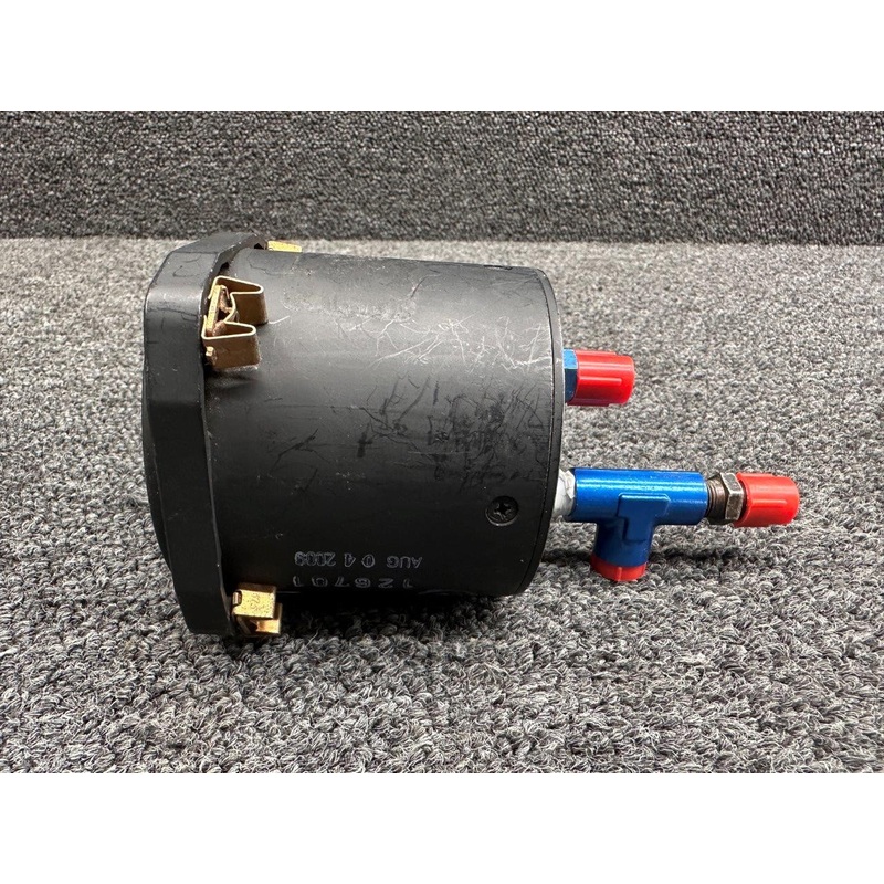 6313 (Alt: C662038-0103) United Instruments Manifold, Fuel Pressure Indicator