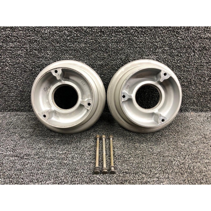 40-113 Cleveland Main Wheel Assembly 6.00-6 (Minus Bearings)