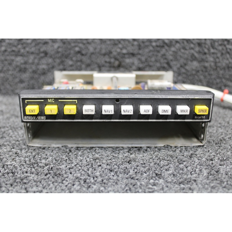 071-2009-02 Bendix King KA-134 Audio Panel with Tray (14, 28V) (Core)
