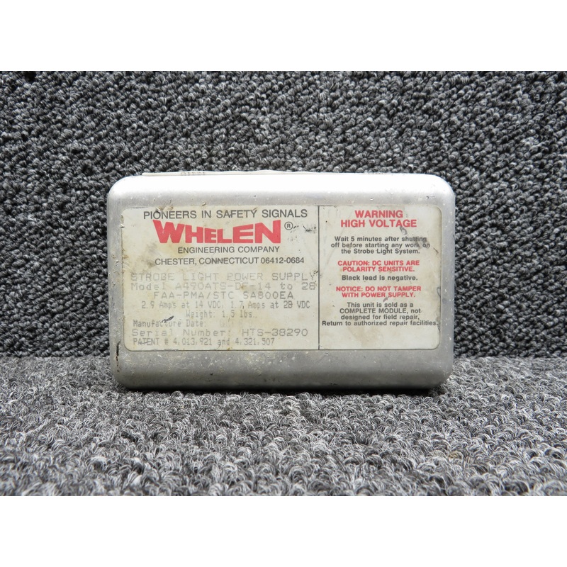 01-0285055-18 Whelen A490ATS-DF-14 Strobe Light Power Supply (14-28V)