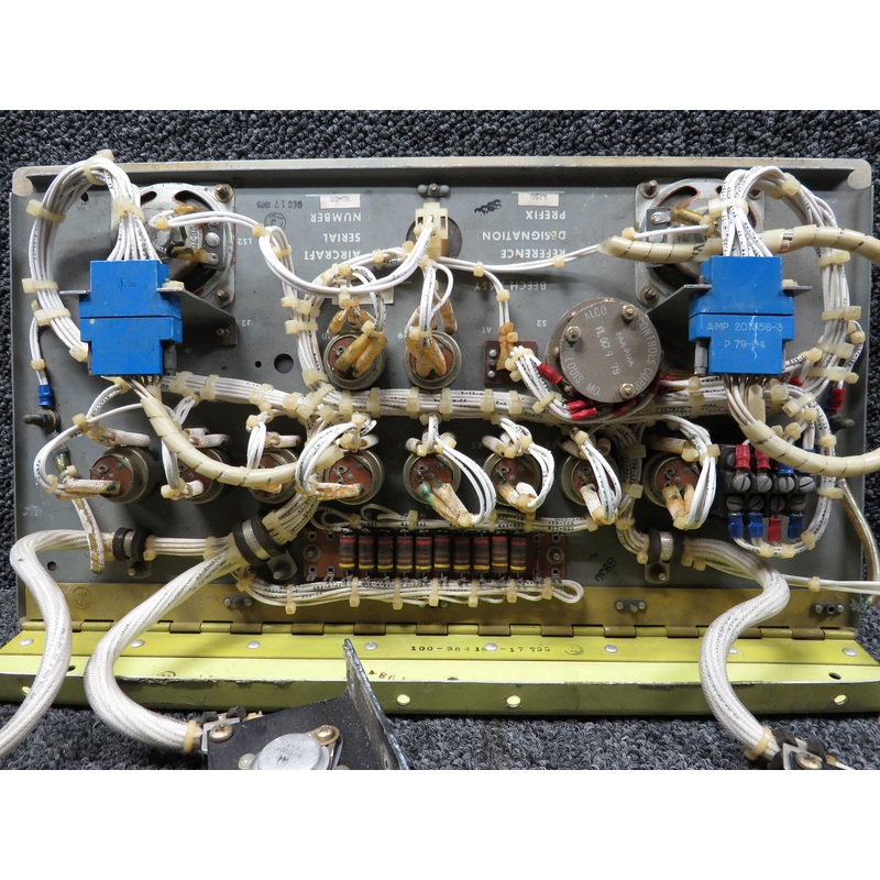 101-364479-1 Beech KA-100 Panel Assembly, Light Control, OVHD (Missing Knobs)