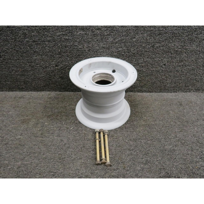 40-86A Cleveland 6.00-6 Wheel Assembly (Coated)