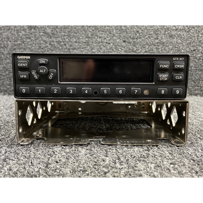 011-00490-00 Garmin GTX-327 Transponder Radio with Tray (14-28V)