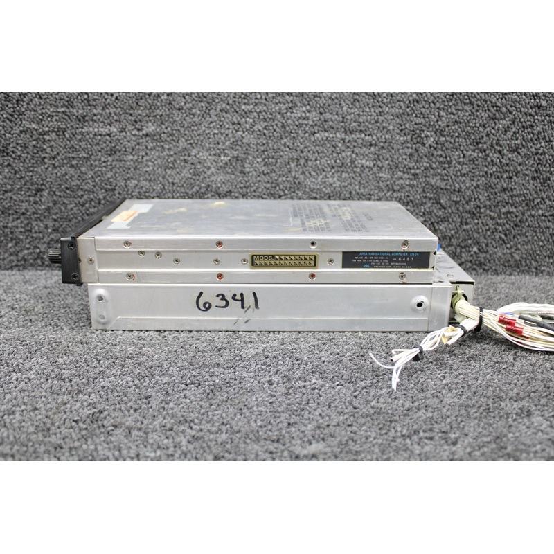 066-4003-00 King Radio KN-74 Area Navigational Computer w Tray and Modifications