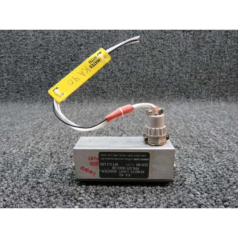 071-0003-00 Bendix King KA-40 Remote Light Adapter (Volts: 28)