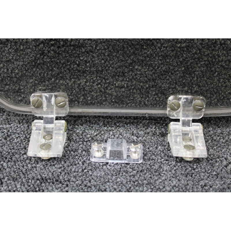002-430052-13 Beechcraft A36 Storm Window Assembly with Hinges and Latch
