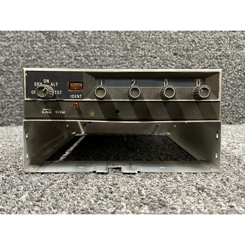 066-1062-00 King Radio KT-76A ATC Transponder with Tray, Mods (Volts: 14)