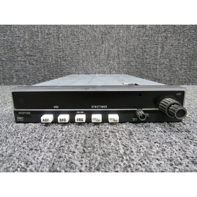 066-1072-00 King Radio KR-87 ADF Receiver with Tray and Mods (Volts: 14 or 28)