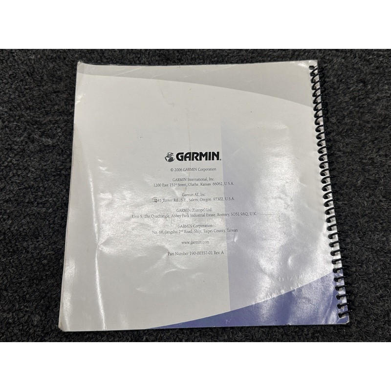 190-00181-01 Garmin GNS 530 Quick Reference Guide