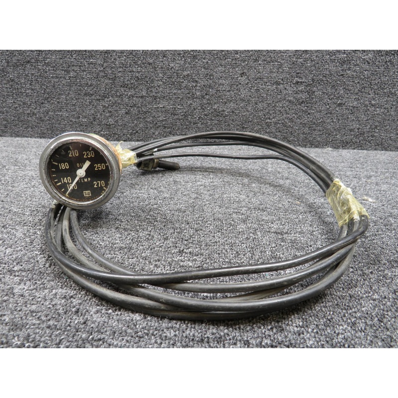 427-225 Stewart Warner Oil Temperature Indicator with Connector Line (Core)