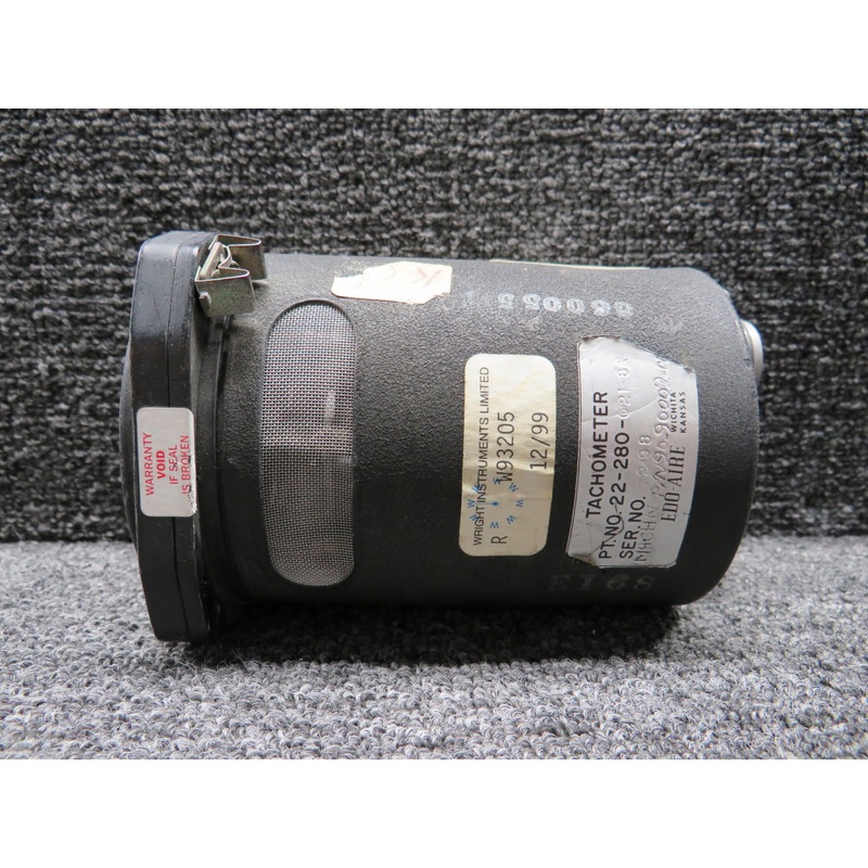 22-280-021-8A Edo-Aire Tachometer (Painted Indications) (Worn Face)