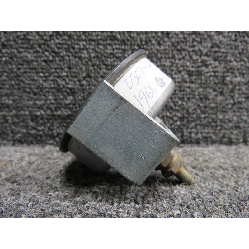 433269 (Alt: S-1320-1) Stewart Warner Ammeter Indicator (Black Casing)