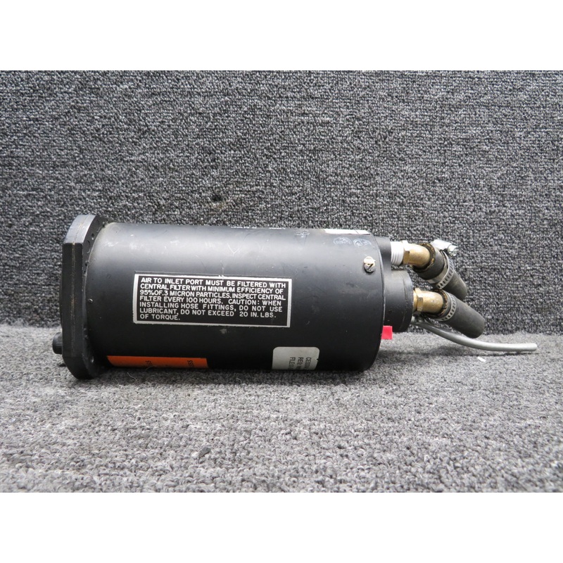 52D66 (Alt: 23-501-04-2) Edo-Aire 5000E-8 Attitude Gyro w Connectors (Cloudy)