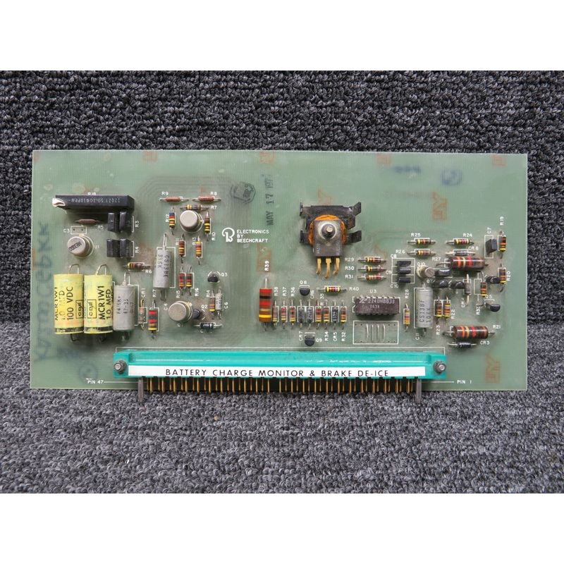 101-364211-13 Beechcraft Battery Charge Monitor and Brake Deice PC Board