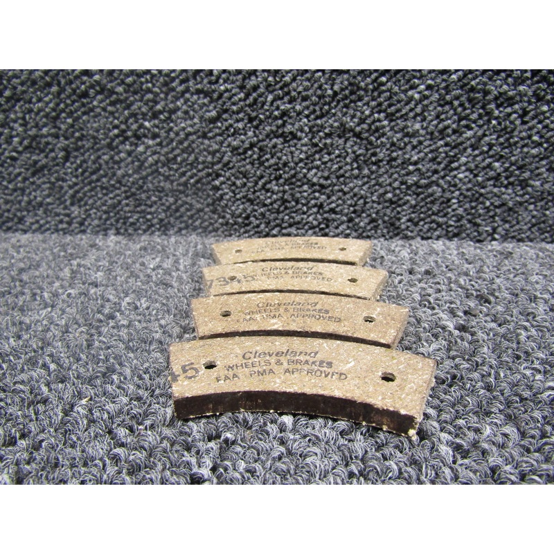 66-88 Cleveland Brake Lining Set of 4 (New Old Stock)