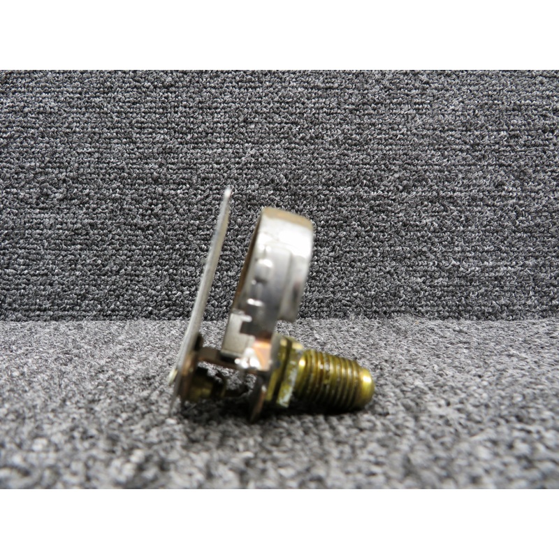 824157 Stewart-Warner Oil Pressure Indicator (Worn, Chipped Paint)