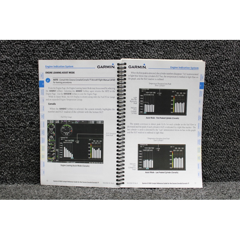 190-00567-05 Garmin G1000 Cockpit Reference Guide for Cessna Corvalis (Rev. A)
