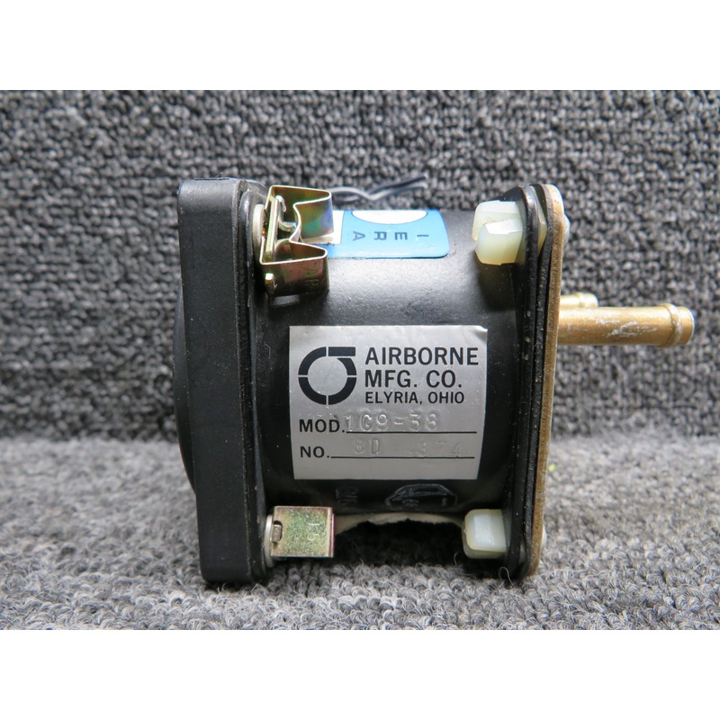 1G9-38 (Alt:  58-380017-3) Airborne Suction Indicator, Lighted
