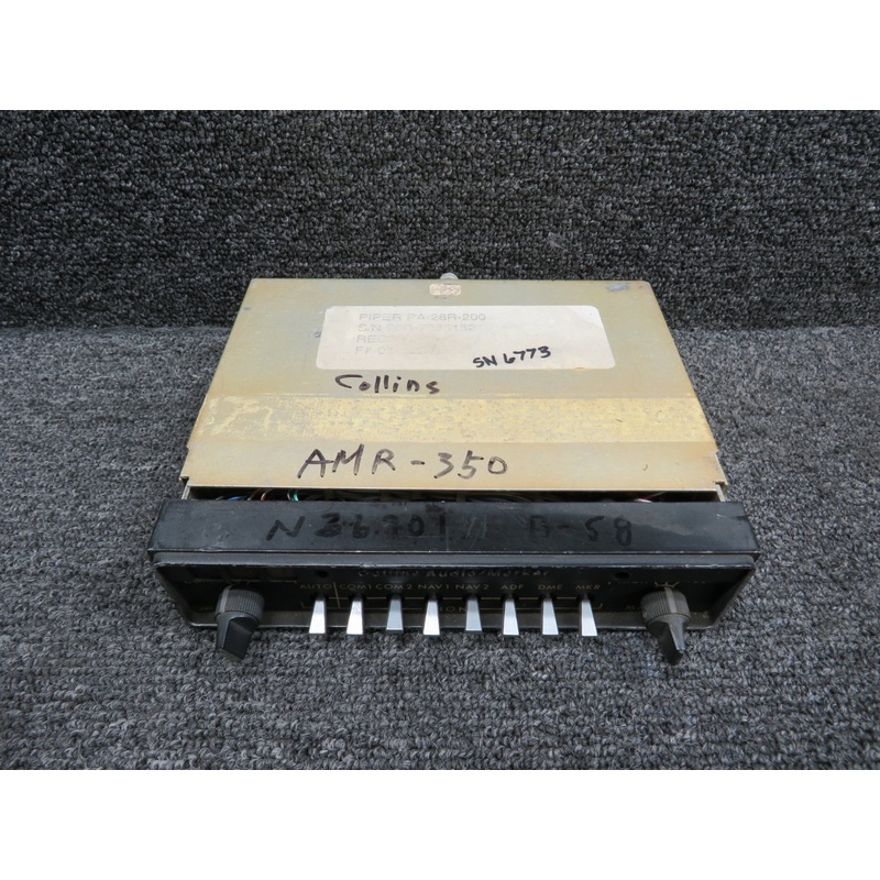 622-2087-001 Collins AMR-350 Audio Marker Panel with Tray