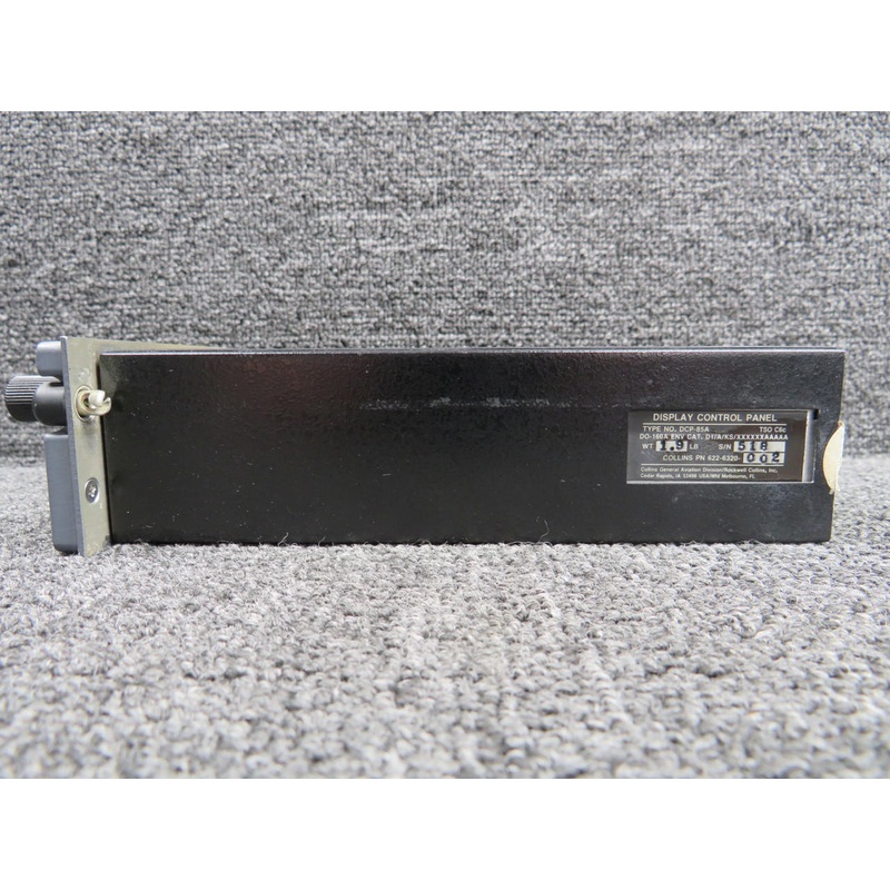 622-6320-002 Collins DCP-85A Display Control Panel with Modifications