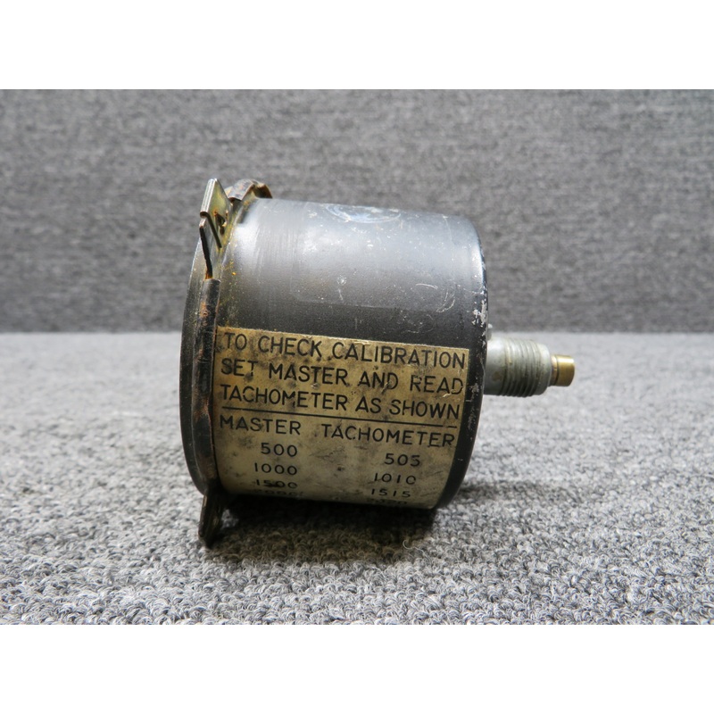 824276 Stewart-Warner Recording Tachometer (Hours: 0415.47) (Worn Inner Face)