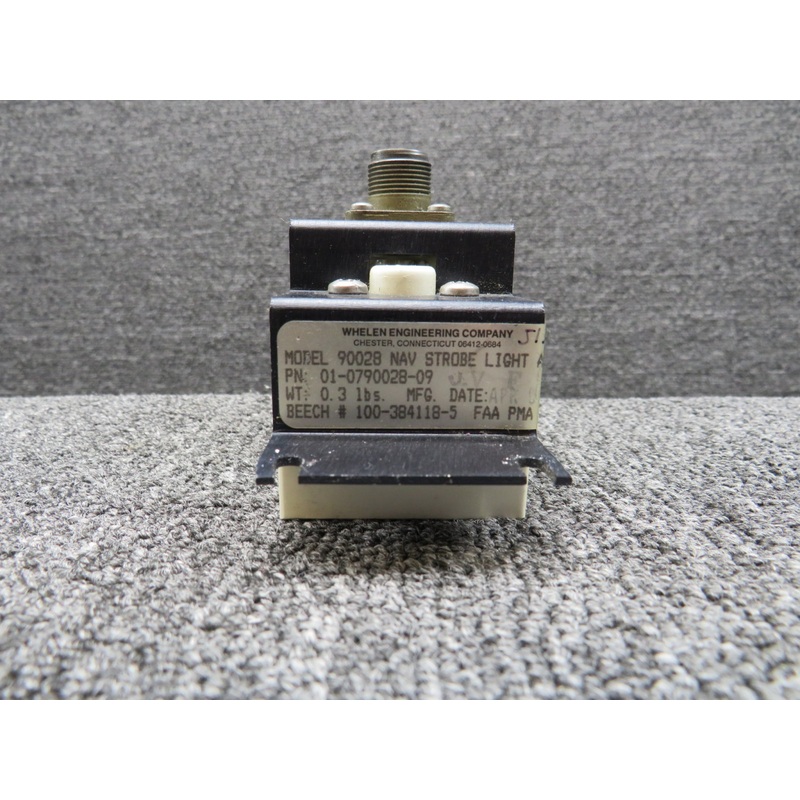 01-0790028-09 (Alt: 100-384113-5) Whelen 90028 Navigation Strobe Light Assembly